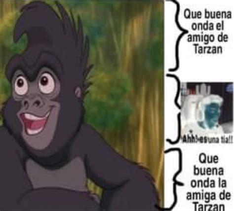 No Tengo Idea Nunca Vi Tarzan Meme Subido Por Ariel2 Memedroid