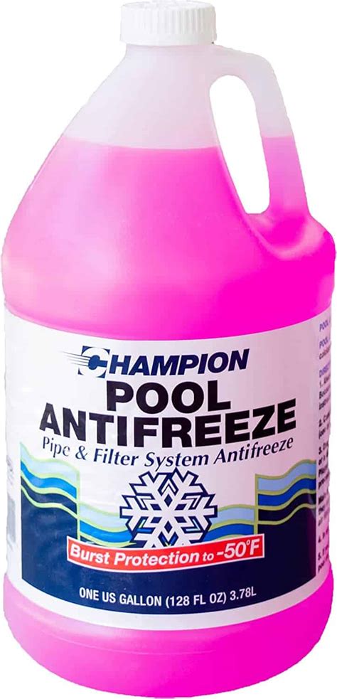 Champion Glycol Premium Pink Anti Freeze Shop Valley Pool And Spa Winter Chemicals Winterization