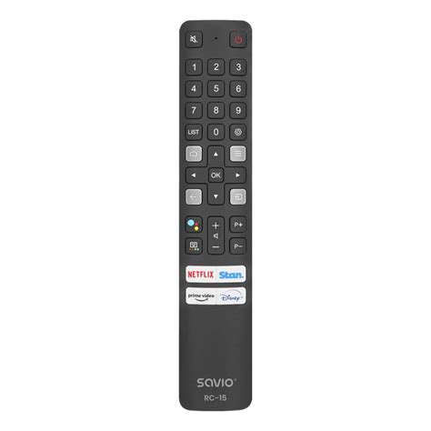 Savio Rc Universal Remote Control Replacement For Tcl Smart Tv Kauko