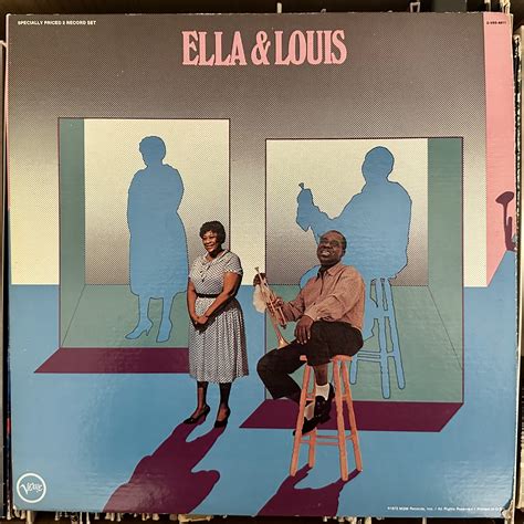 Ella & Louis by Ella Fitzgerald and Louis Armstrong (Vinyl record album ...