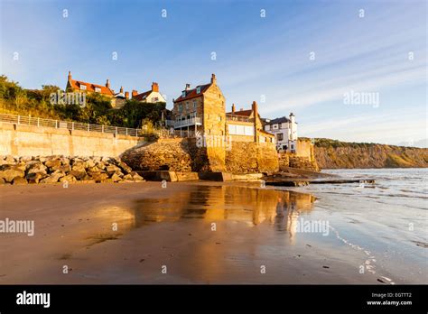 Robin Hoods Bay A Small Fishing Village And A Bay Located Within The