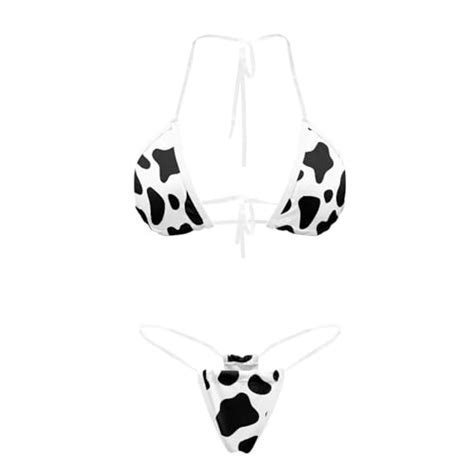 I Tried The Cow Print Micro Bikini And Here S Why It S The Hottest