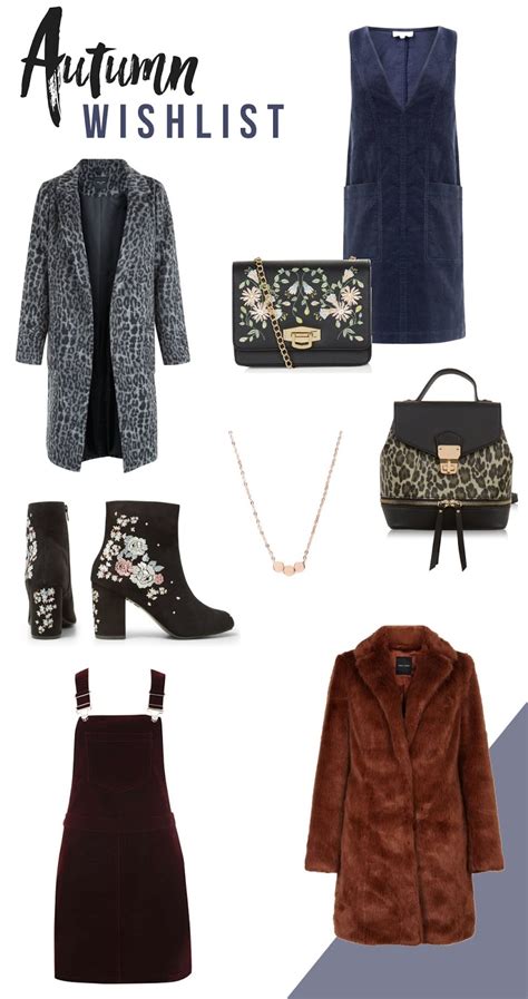 Autumn Fashion Trends And Wishlist The Fun Money Club