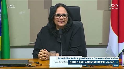 Esperidi O Amin Presidir Grupo Parlamentar Brasil Jap O Damares Ser