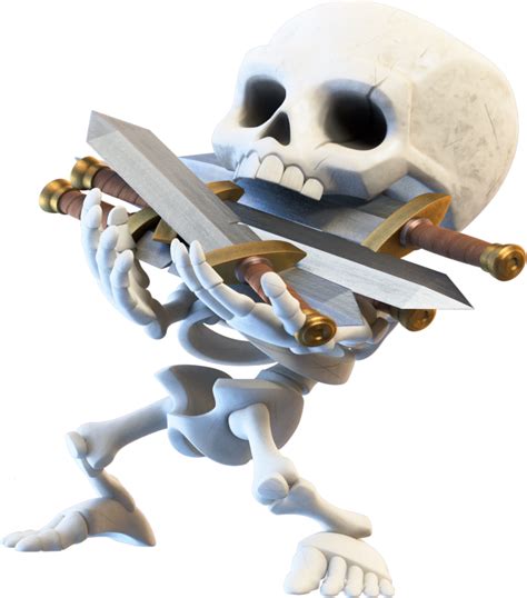 Clash Royale Skeleton Emote