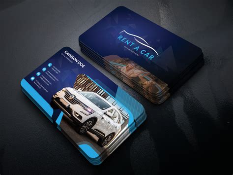 Car Business Card Vector At Collection Of Car