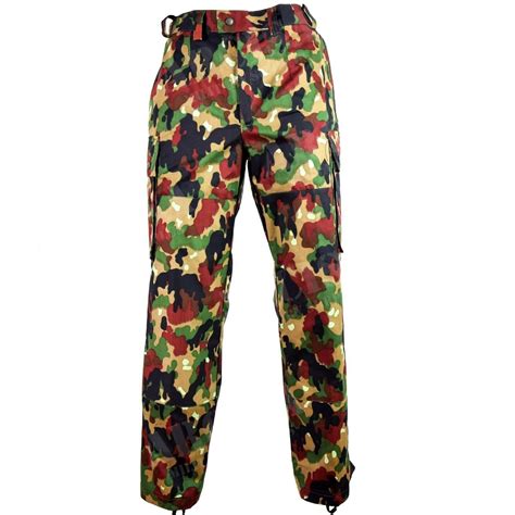 Original Swiss Army Pants M83 Combat Alpenflage Camo Field Etsy