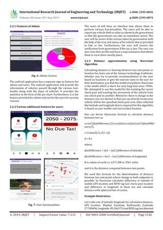 IRJET Vehicle Monitoring System Using Internet Of Things PDF