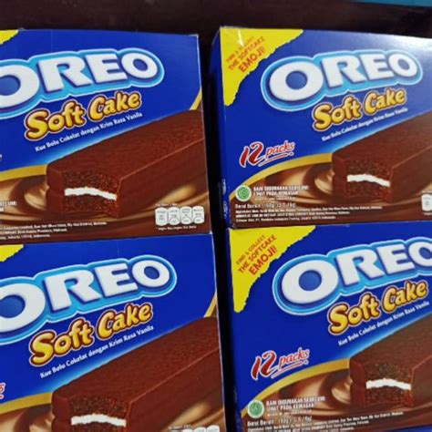 Jual Oreo Soft Cake Coklat Keju Per Box Isi 12 Pcs Shopee Indonesia