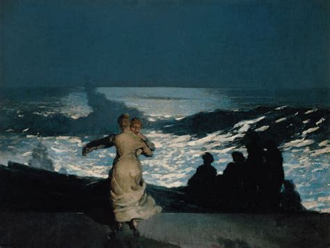 Sommernacht Winslow Homer Als Kunstdruck Oder Gem Lde