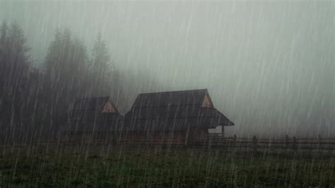 DURMA IMEDIATAMENTE Som de Chuva PESADA TROVÕES em 8D para Dormir