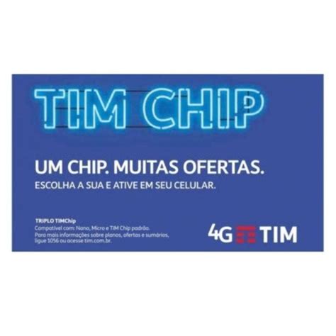 Chip Tim Plano Naked 4g Casas Bahia