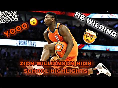 ZION WILLIAMSON HIGHLIGHTS MIXTAPE HE WAS UNSTOPPABLE YouTube