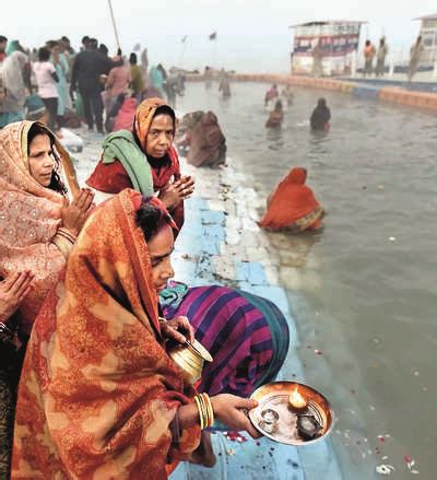 Magh Mela Begins L Take Dip In Freezing Sangam Allahabad News