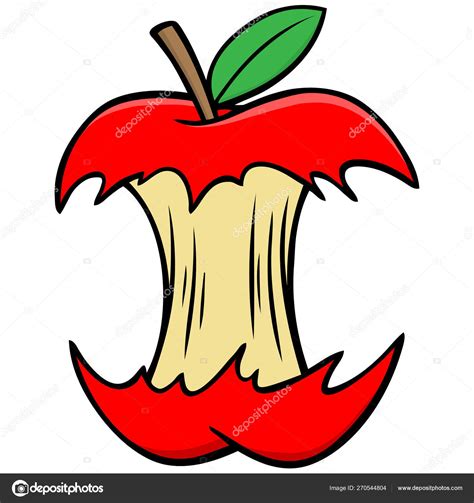 Apple Core Vector