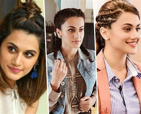 Easy Hair Tutorials To Help You Master 3 Taapsee Pannu’s Quirky ...