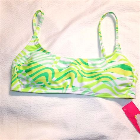 Xhilaration Swim Nwt Bikini Top Swim Swimsuit Yoga Bra Top Poshmark