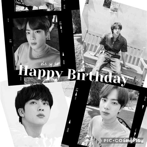 Bts Community Posts 𖤣𖥧𖥣｡ Jin Time 𖤣𖥧𖥣｡ 💛💛･happy Birthday To Jin