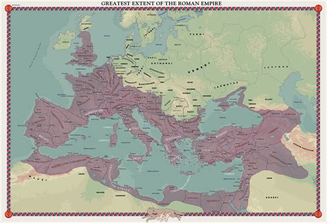 Roman Empire Map At Its Height