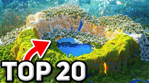 TOP 20 BEST NEW SEEDS For BUILDING In MINECRAFT 1 21 Bedrock Java