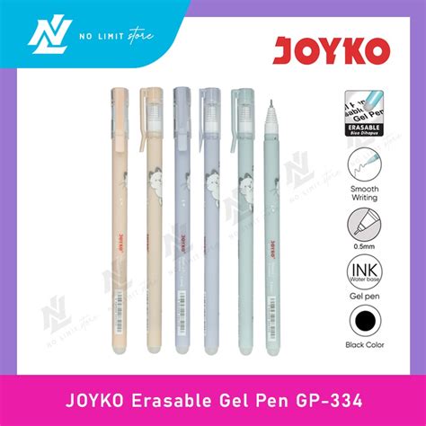 Jual JOYKO GP 334 Shokyo 7 Erasable Gel Pen Bisa Dihapus JOYKO GP