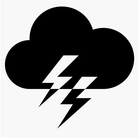 Thunder And Lightning Hd Images Free Png Outline Clip Art Explore