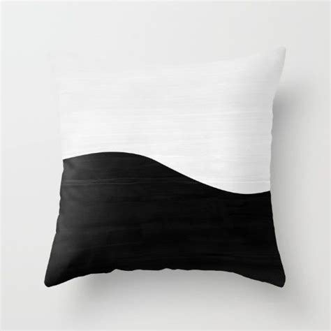 Black And White Throw Pillows Pillows Decor Styles