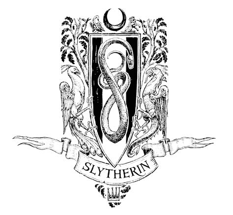 Slytherin Crest Drawing