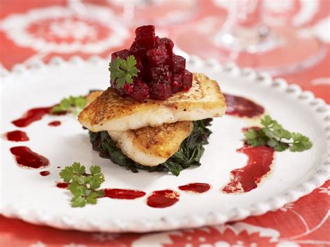 Gourmet Fish Fillets with Beetroot recipe | Eat Smarter USA