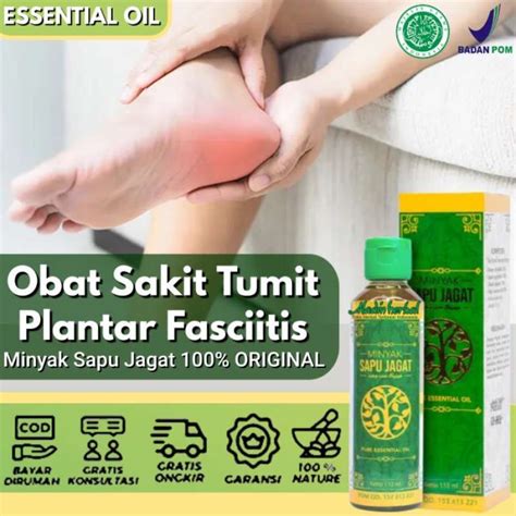 Jual Minyak Sapu Jagat Obat Sakit Tumit Plantar Fasciitis Kaki