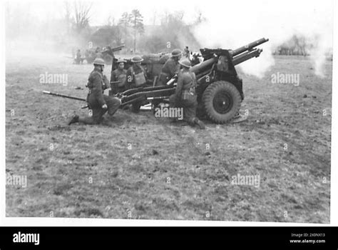 The Guards Armoured Division Demonstration Of 25 Pounder Anti Tank