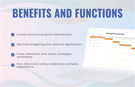 Marketing Channel Gantt Chart Template in Excel - Download | Template.net