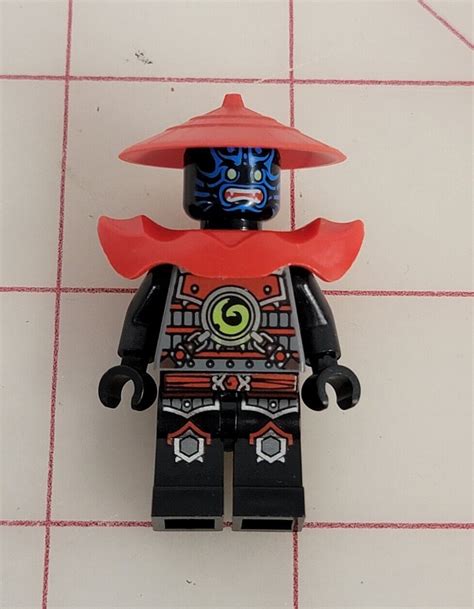 LEGO Ninjago Minifigure Stone Warrior Swordsman 70505 Blue Markings