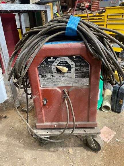 Lincoln Electric Tombstone Welder Halfhill Auction Group