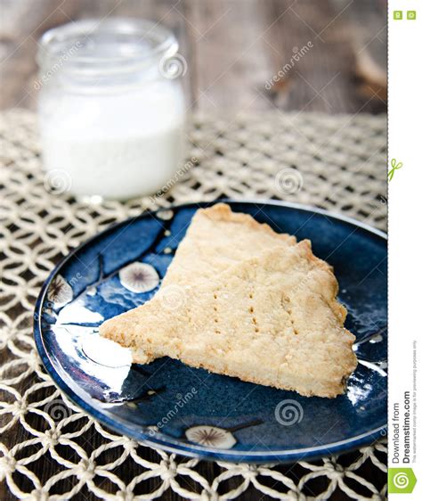 Baking Tin With Scottish Shortbread Royalty-Free Stock Photo ...