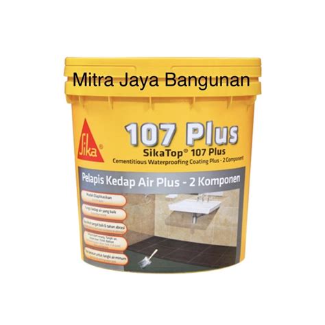 Jual SIKA TOP 107 PLUS AB PELAPIS ANTI BOCOR WATERPROOFING 4kg