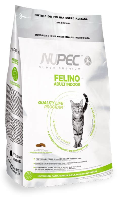 Croquetas Nupec Felino Adult Indoor