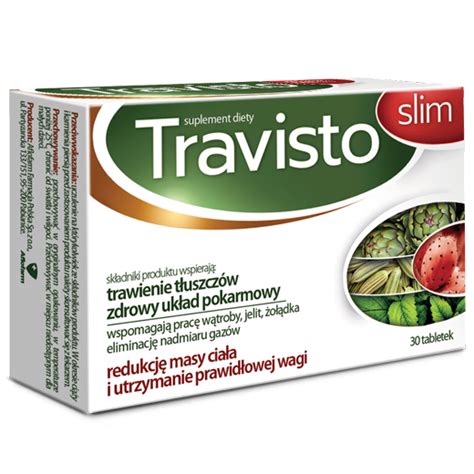 Travisto Slim Wspomaga Trawienie I Redukcj Masy Cia A Tabletek