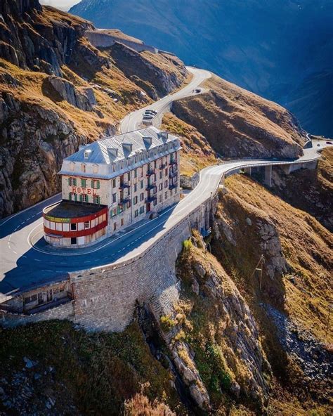 History Daily On Instagram The Hotel Belvédère In The Furka Pass Of