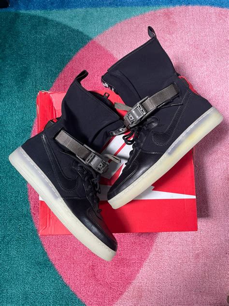 Nike Acronym X Nike Af1 Downtown Hi Sp Crimson Grailed