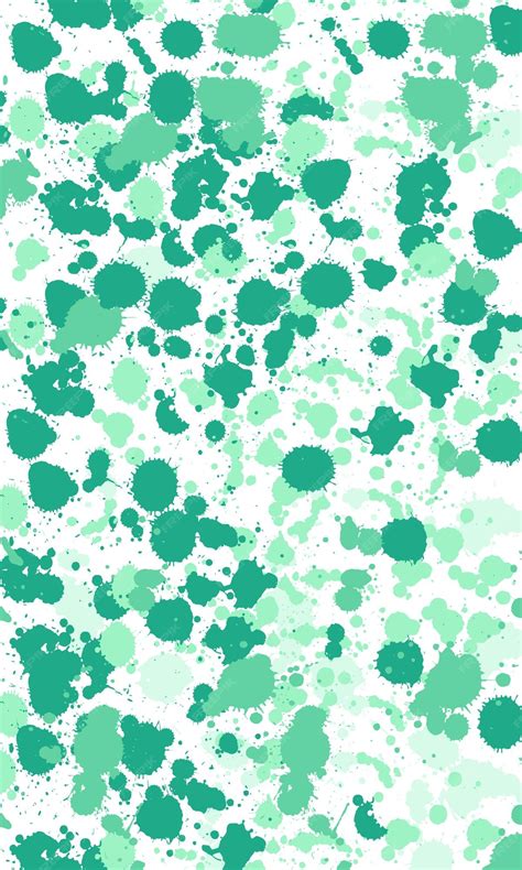 Premium Vector | Splatter in green background