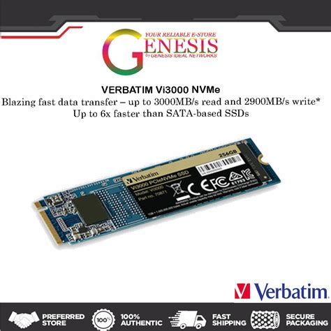 Verbatim Vi Pcie Nvme M Gen Internal Ssd Gb Gb Tb