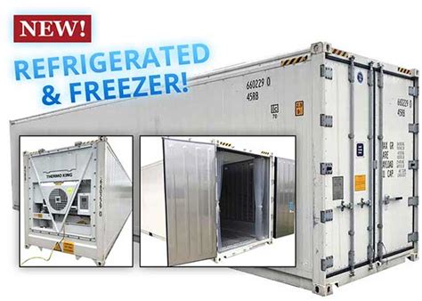 20 Ft Refrigerated Shipping Containers 20 Foot Reefer For Sale And Rent