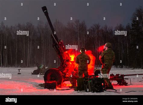 U S Army Paratroopers Assigned To Bravo Battery Nd Battalion Th