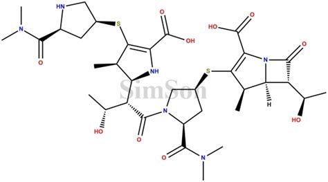 Meropenem Ep Impurity B Cas No Simson Pharma Limited