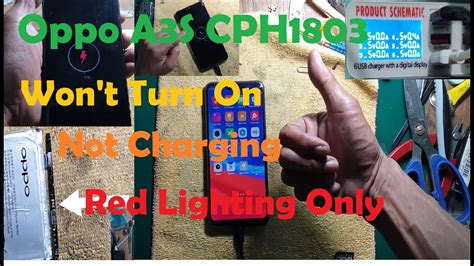 Oppo A3s Not Charging Only Red Lightning Showed Youtube