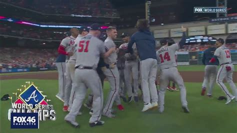 Hammerin Braves Rout Astros To Win 1st WS Crown Since 1995 YouTube