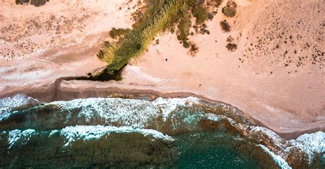 Aerial View of a Beach · Free Stock Photo