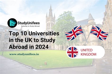 Top Universities In The Uk To Study Abroad In Study Unifees