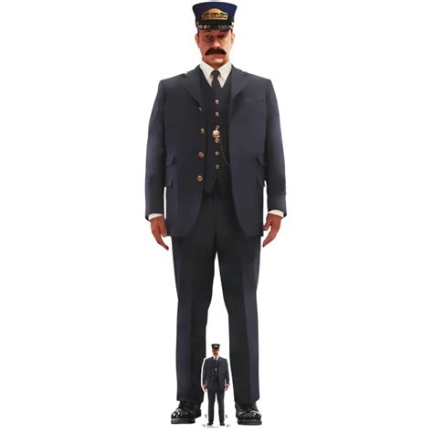 Conductor 'Tom Hanks' (Polar Express) Official Lifesize + Mini Cardboard Cutout / Standee ...